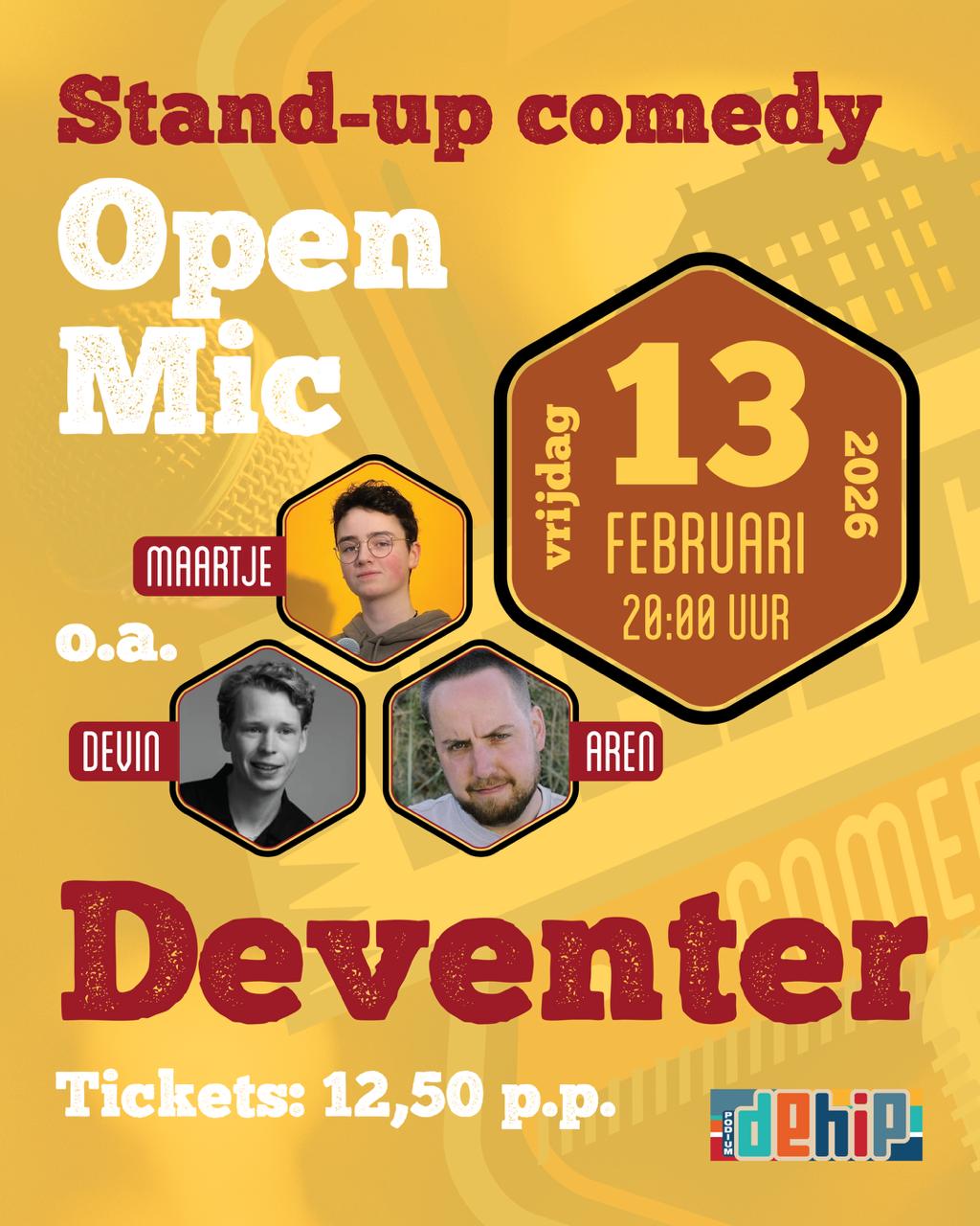 0213 Stand-up comedy Open Mic